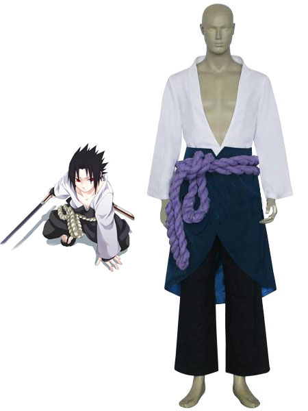 Naruto Uchiha Sasuke Cosplay Costume